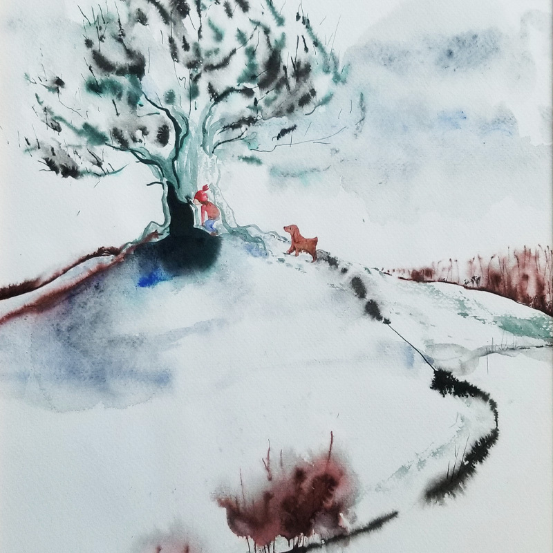 Mon arbre en hiver